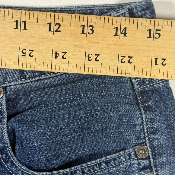 Vintage 90s Silver Jeans Co Mid Rise Flare Button Fly Denim Women’s 30x32 - Picture 9 of 10